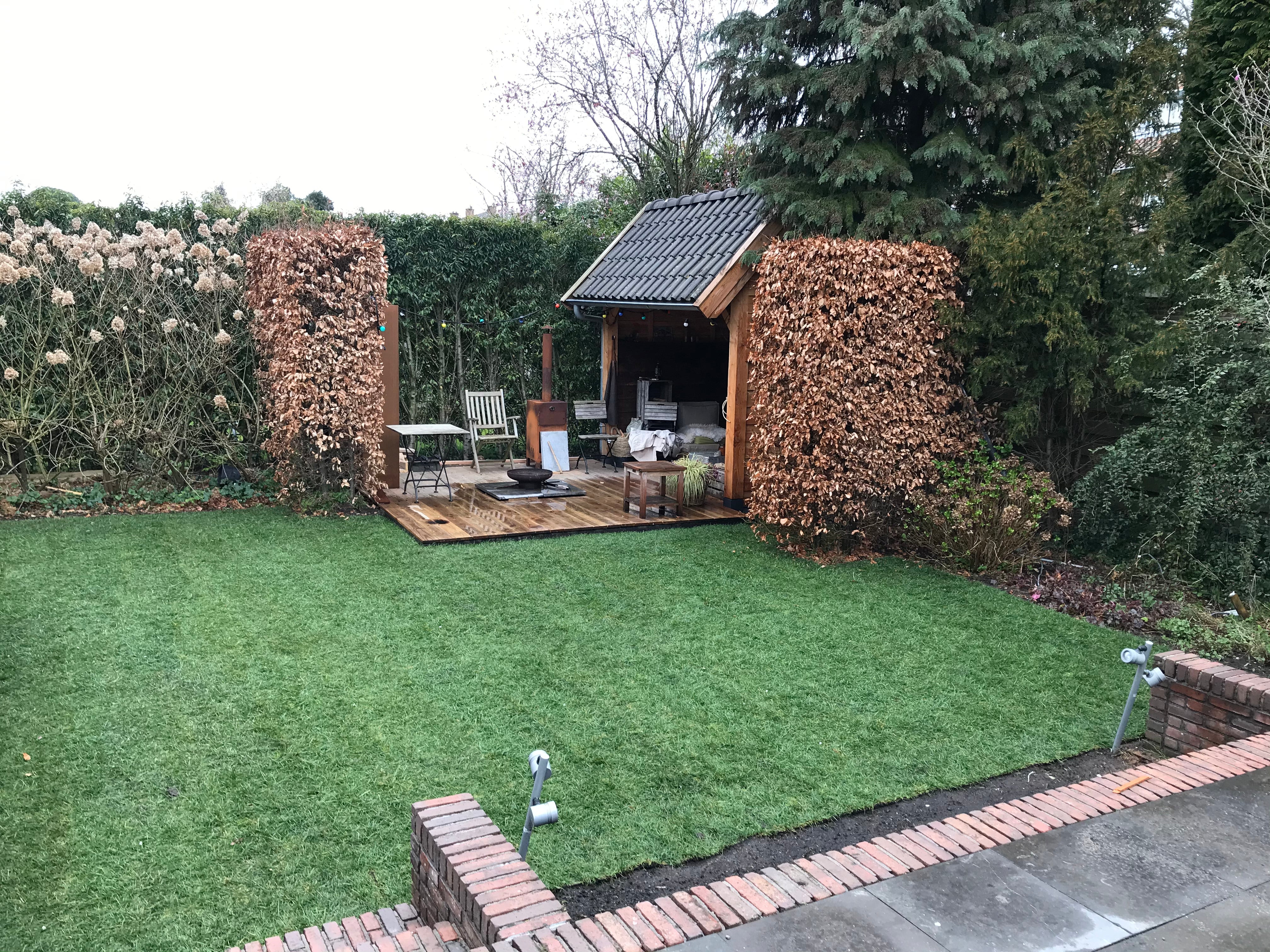 Graszoden laten leggen - 101 m² tot 200 m²